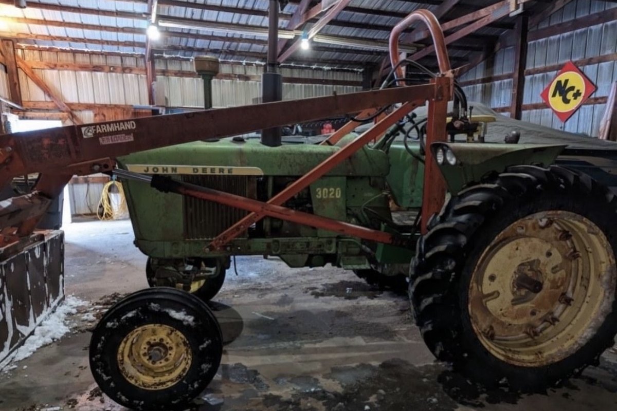 John Deere 3020 — Before